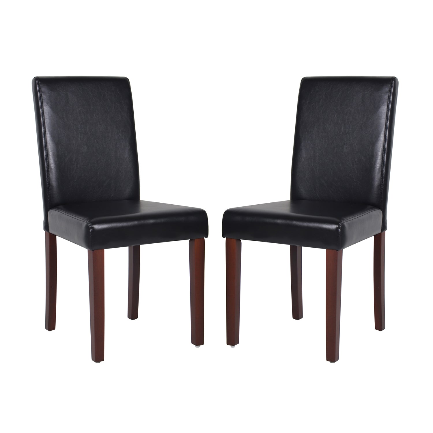 Montina 2x Premium Leatherette Wooden Dining Chairs in multiple Colour