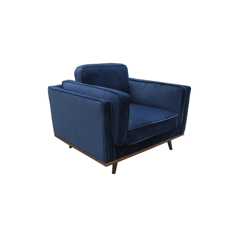 York 1 Seater Armchair Sofa Modern Lounge in Multiple Colour