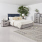 Copper 4/5 Piece Bedroom Suite – Fabric Upholstery, Dresser & Tallboy