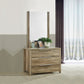 Cielo Natural Wood Like MDF Bedroom Suite 5 Pcs In Oak Colour with Dresser and Tallboy