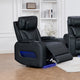 Drake 1 Seater Power Recliner Sofa with LED Light & Wireless Charging in Multiple Color