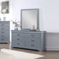 Spencer 4pcs Bedroom Suite Solid Wood & MDF in Multiple Size with Dresser