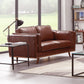 York 3+2 Seater Sofa Fabric or PU Leatherette Lounge Set with Wooden Frame in Multiple Colour