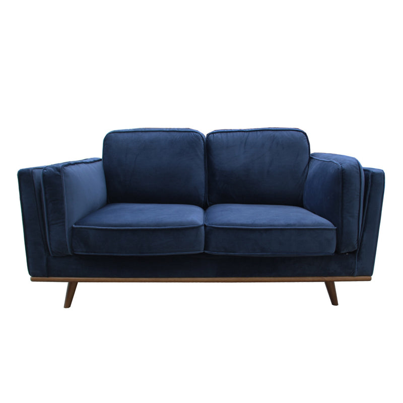 York 3+2 Seater Sofa Fabric/Leatherette Lounge Set with Wooden Frame