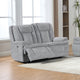 Haven 2 Seater Power Recliner Chair with USB & Type-C Charging in Grey