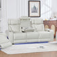 Drake 3 Seater Power Recliner Sofa with LED Light & Wireless Charging in Multiple Color