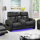 Empire Multiple Seater Electric Recliner with Power Headrest & LED Lights