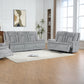 Haven 3+2 Seater Power Recliner Sofa Set with USB & Type-C Charging in Grey