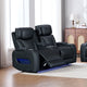 Drake 2 Seater Power Recliner Sofa with LED Light & Wireless Charging in Multiple Color