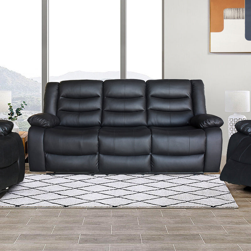Fantasy 3+1+1 Seater Recliner Sofa Faux Leather Couch Multiple Colour