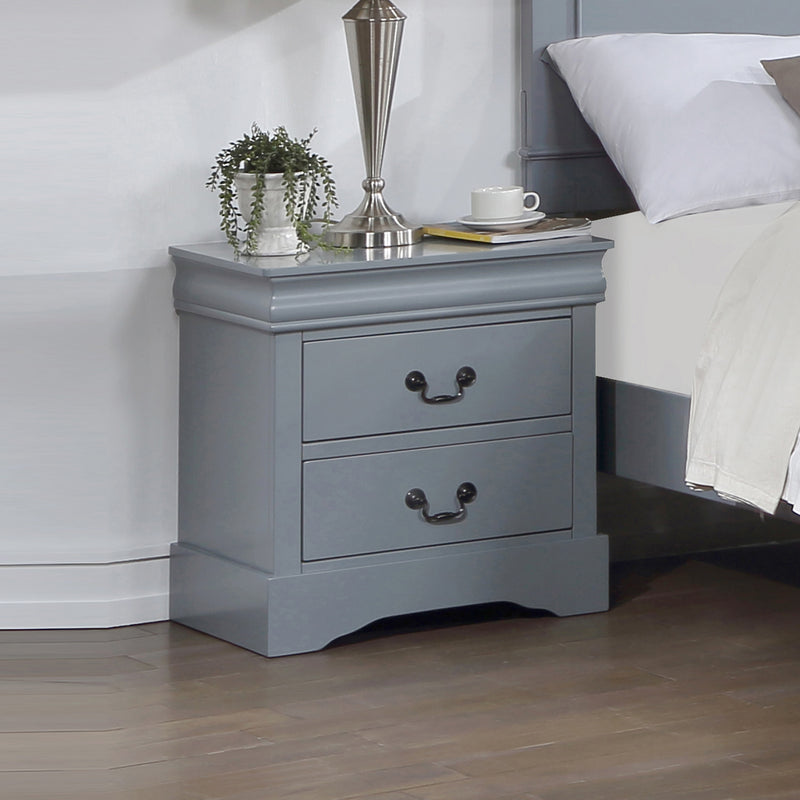 Spencer 5/4 pcs Bedroom Suite Solid Wood & MDF Grey Colour in Multiple Size with Dresser & Tallboy