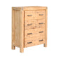 Nowra Bedroom Suite 4 Pcs In Solid Acacia Timber In Multiple Size & Colour