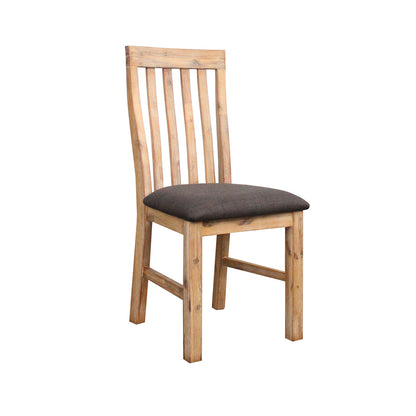 Nowra 2X Dining Chairs with Solid Acacia Timber In Multiple Colour