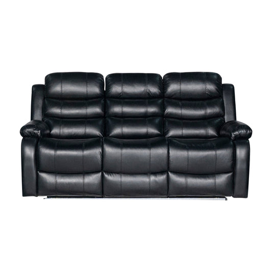 Chelsea 3R+2R Seater Finest Leatherette Recliner Feature Console LED Light Ultra Cushioned