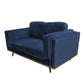 York 3+2 Seater Sofa Fabric or PU Leatherette Lounge Set with Wooden Frame in Multiple Colour