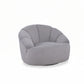 Pearl 360° Swivel Fabric Armchair