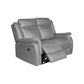 Carlton 3R+2R Finest Fabric Recliner Sturdy Construction Metal Mechanism