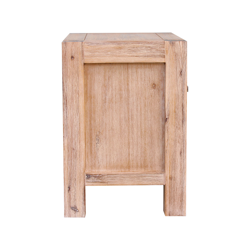 Nowra Solid Acacia Timber Bedside Table – Classic Design & Colours
