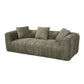 Bethany Modern Frameless Compressed Fabric 3+2 Seater Sofa