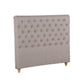 Sean Fabric Bed Headboard In French Provincial Design in Multiple Size and Colors
