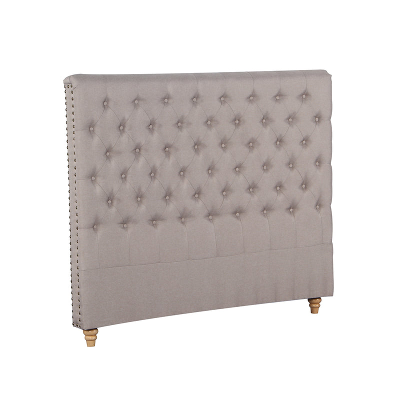 Sean Fabric Bed Headboard In French Provincial Design in Multiple Size and Colors