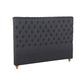 Sean Fabric Bed Headboard In French Provincial Design in Multiple Size and Colors