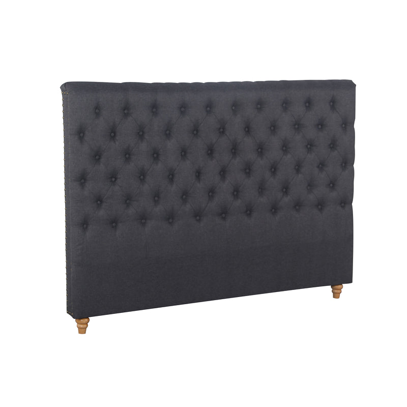 Sean Fabric Bed Headboard In French Provincial Design in Multiple Size and Colors