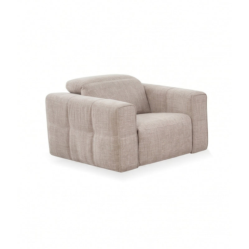Delta 3+2+1 Seater Fabric Power Recliner with Power Headrest & Zero-Wall Design