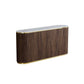 Archie Buffet with Sintered Stone Top & Timber-Look Finish