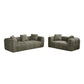 Bethany Modern Frameless Compressed Fabric 3+2 Seater Sofa