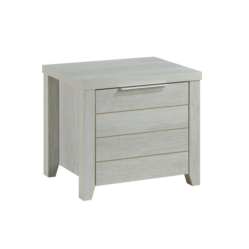 Cielo MDF Bedroom Suite 4 Pcs In Queen White Ash Colour with Tallboy