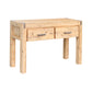 Nowra 2 Drawers Hall Table In Solid Acacia Timber In Multiple Colour