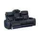 Drake 3+1+1 Seater Power Recliner Sofa Set with LED Light Wireless Charging & Storage Charging in Multiple Color
