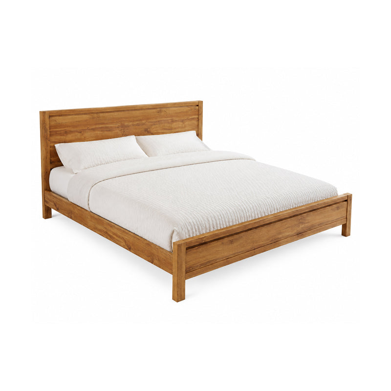 Toffee Bedroom Suite – 5/4 Piece Set with Dresser & Tallboy in Oak Finish