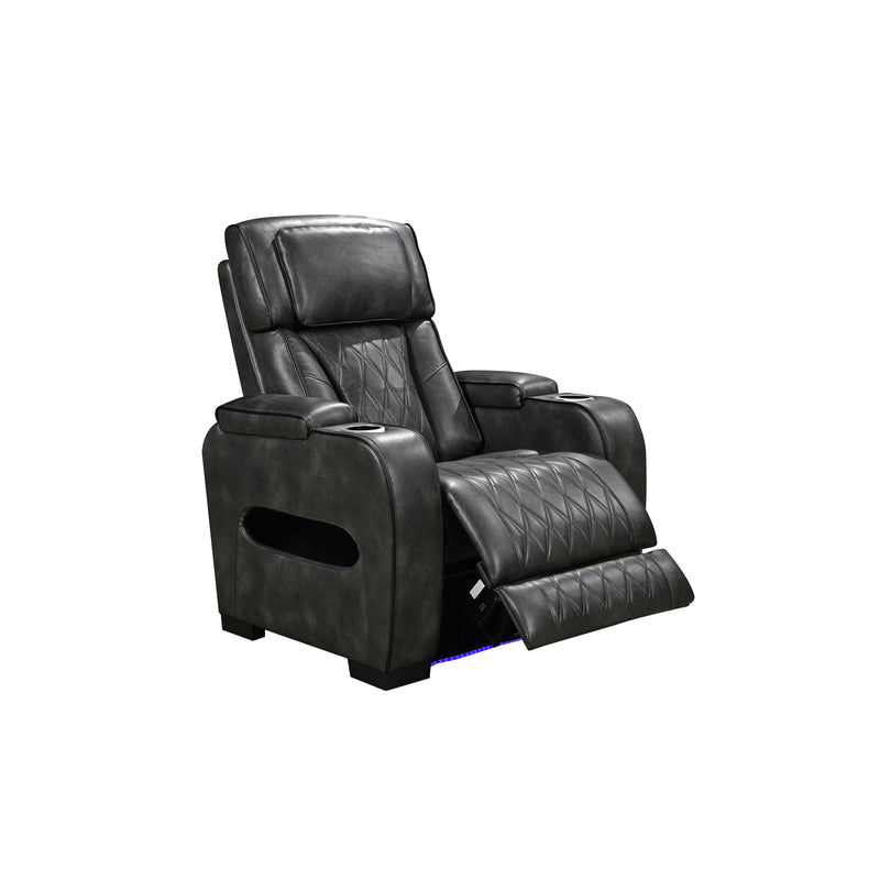 Empire Multiple Seater Leatherette Recliner Sofa with LED Headrest
