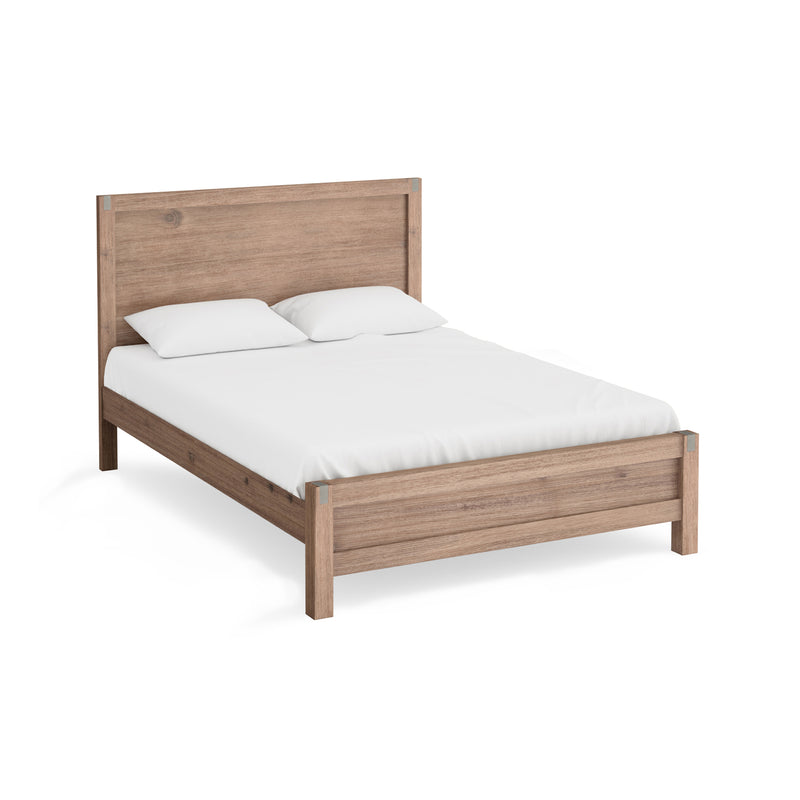 Nowra 5/4 Pcs Bedroom Suite In Acacia Timber In Multiple Size & Colour