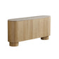 Astoria Buffet Unit with Sintered Stone Top & Oak Veneer Finish