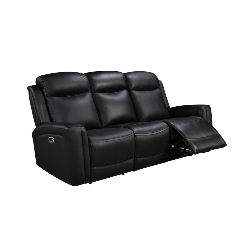 Phoenix 3R+1R+1R Leather Wooden Frame Luxurious Power Recliner