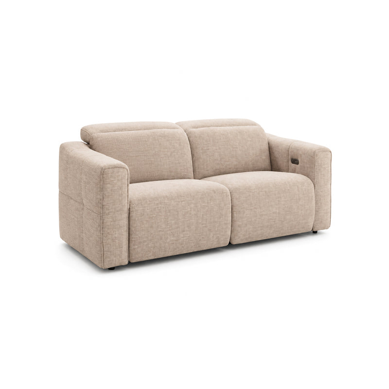 Delta 3+2+1 Seater Fabric Power Recliner with Power Headrest & Zero-Wall Design