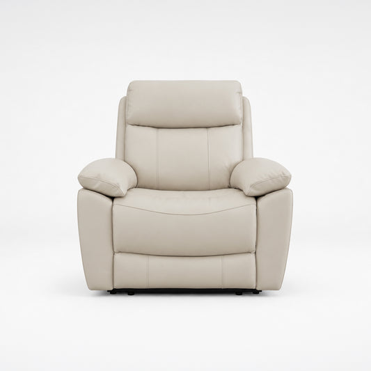 Windsor 1 Seater Top Grain Leather Electric Recliner Sofa
