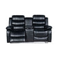 Chelsea 3R+2R+1R Seater Finest Leatherette Recliner Feature Console LED Light Ultra Cushioned