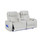 Drake 2 Seater Power Recliner Sofa with LED Light & Wireless Charging in Multiple Color