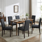 Montina 2x Premium Leatherette Wooden Dining Chairs in multiple Colour