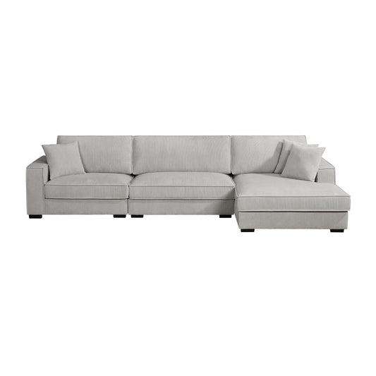 Donald Modular Fabric Chaise Sofa