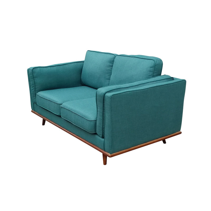 York 3+2 Seater Sofa Fabric/Leatherette Lounge Set with Wooden Frame