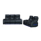 Drake 3+2 Seater Power Recliner Sofa Set with LED Light Wireless Charging & Storage Charging in Multiple Color