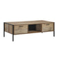 Mascot Coffee Table with 2 Drawers Storage in Oak Colour