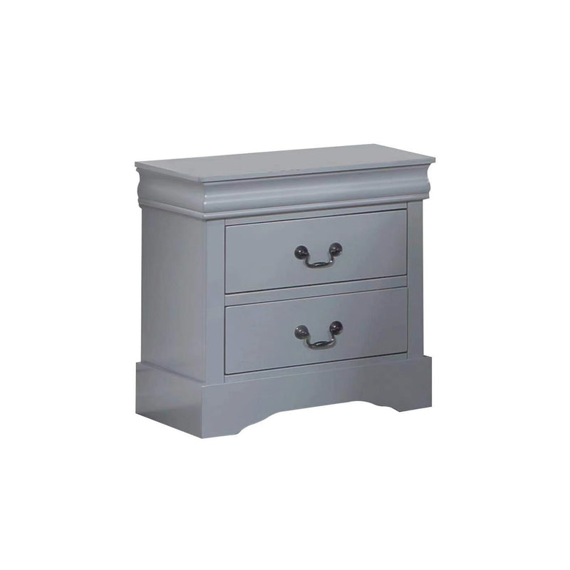 Spencer 5/4 pcs Bedroom Suite Solid Wood & MDF Grey Colour in Multiple Size with Dresser & Tallboy