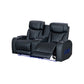 Drake 3+2+1 Seater Power Recliner Sofa Set with LED Light Wireless Charging & Storage Charging in Multiple Color