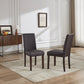 Montina 2x Premium Leatherette Wooden Dining Chairs in multiple Colour